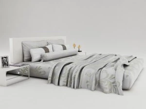bedroom set 007 3D Model