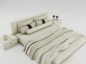 bedroom set 007 3D 模型