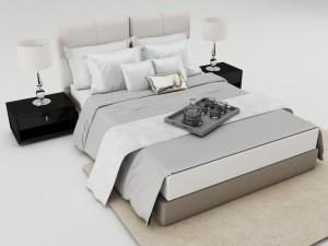 bedroom set 008 3D Model