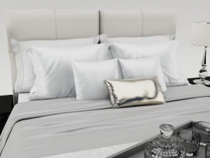 bedroom set 008 3D Model