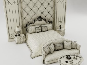 bedroom set 010 3D Model