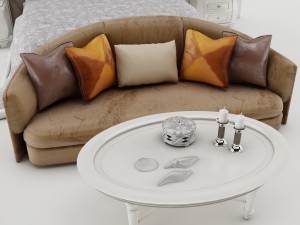 bedroom set 010 3D Model
