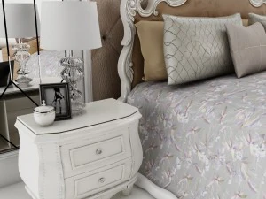 bedroom set 010 3D Model