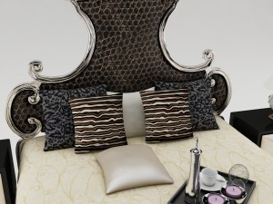bedroom set 011 Model 3D