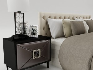 bedroom set 013 3D-Modell