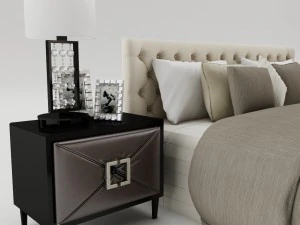 bedroom set 013 3D Model