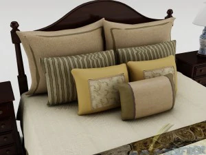 bedroom set 014 3D Model
