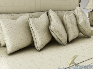 bedroom set 015 Modelo 3D