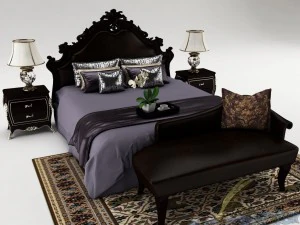 спальний гарнітур 016 3D Модель