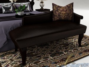 bedroom set 016 3D-Modell