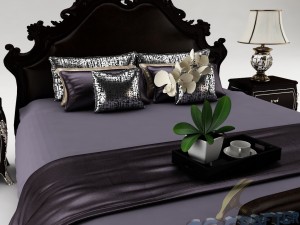 bedroom set 016 3D-Modell