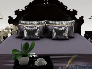 bedroom set 016 3D Model