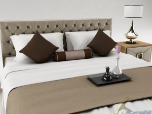 bedroom set 017 3D 모델