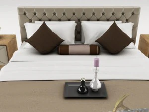 bedroom set 017 3D Model