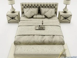 bedroom set 017 3D Model
