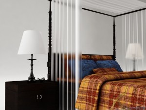 bedroom set 018 3D Modell