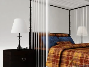 卧室套装018 3D 模型