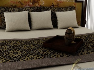bedroom set 019 Model 3D