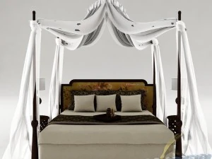 bedroom set 019 3D Model