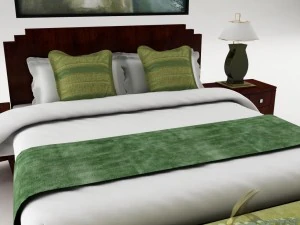 bedroom set 020 3D Model