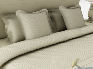 bedroom set 020 Modelo 3D