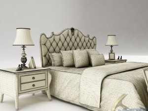 bedroom set 021 Modelo 3D