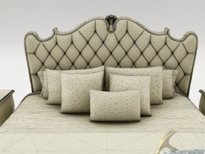 Schlafzimmerset 021 3D Modell