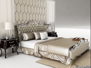 bedroom set 023 3D Модель