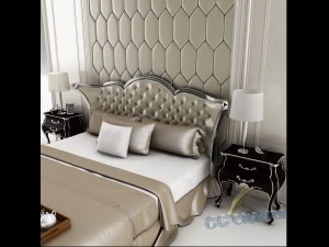 bedroom set 023 3D Model