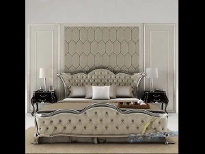 bedroom set 023 3D Model
