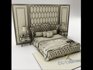 bedroom set 023 3D Модель