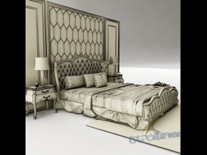 bedroom set 023 3D Модель
