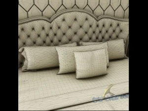 bedroom set 023 3D Model