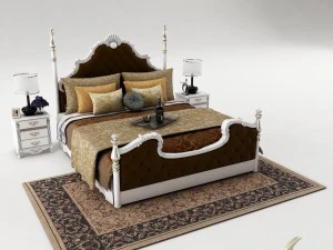 gruppo camera da letto 023 Modello 3D