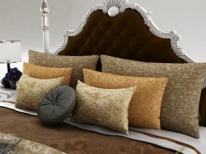 bedroom set 023 3D Model