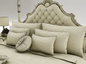 bedroom set 023 3D Model