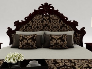 bedroom set 024 Modèle 3D