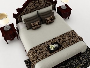 bedroom set 024 Modèle 3D