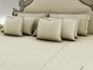 bedroom set 024 Modèle 3D