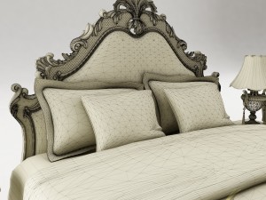 bedroom set 025 Model 3D