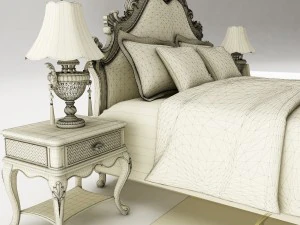 bedroom set 025 3D Model