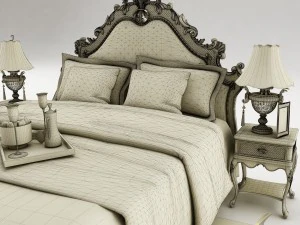 bedroom set 025 3D Model