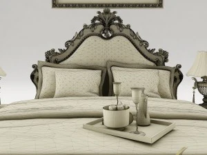 bedroom set 025 3D Model