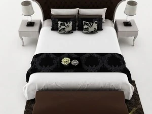 bedroom set 026 3D Model