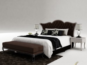 bedroom set 026 Model 3D