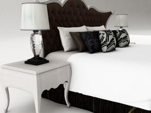 bedroom set 026 Model 3D