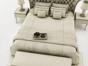 bedroom set 026 3D Model