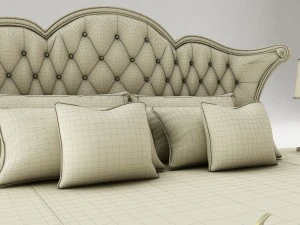 bedroom set 026 3D Model