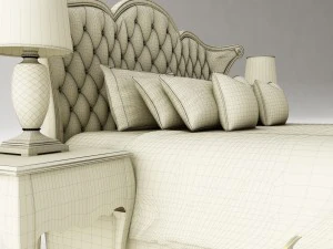 bedroom set 026 3D Model