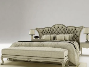 bedroom set 026 3D Model